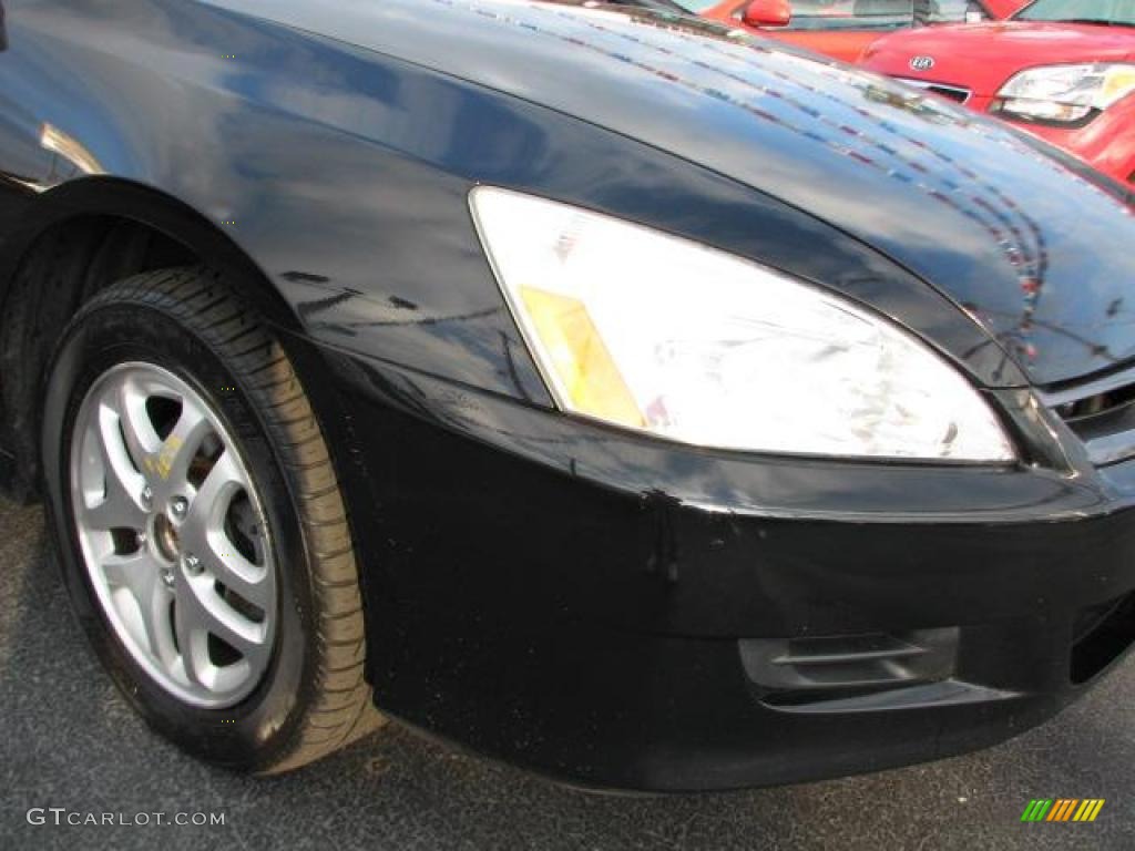 2006 Accord EX-L V6 Coupe - Nighthawk Black Pearl / Black photo #2