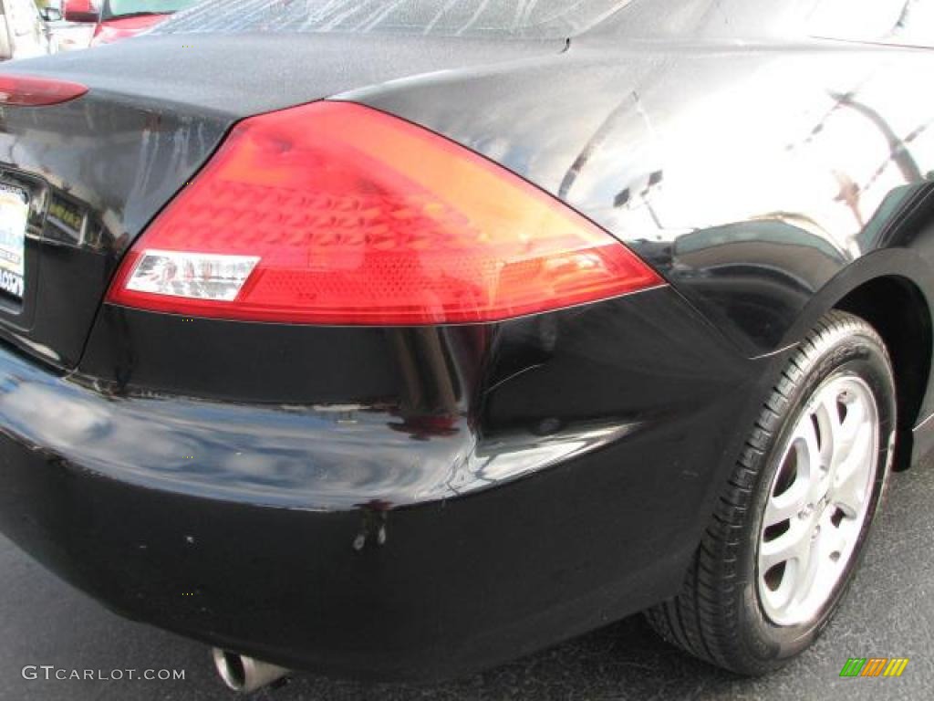 2006 Accord EX-L V6 Coupe - Nighthawk Black Pearl / Black photo #10