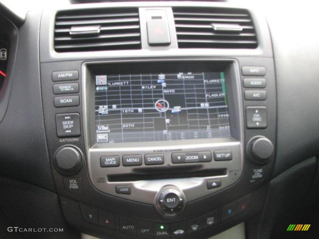 2006 Accord EX-L V6 Coupe - Nighthawk Black Pearl / Black photo #18