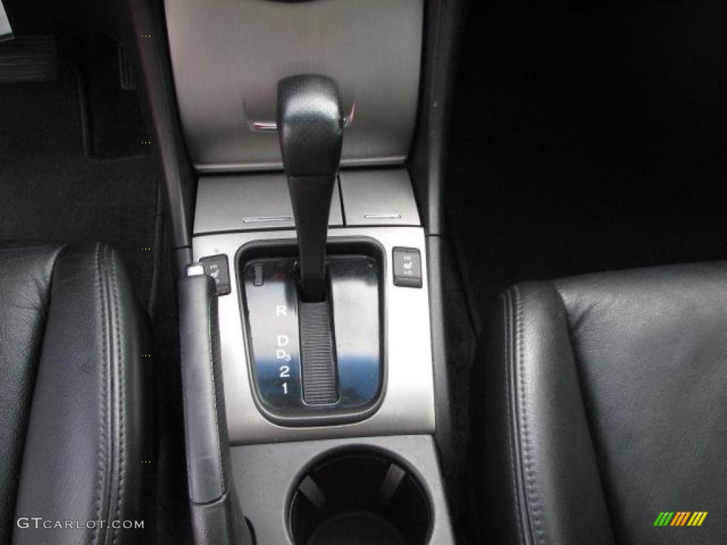 2006 Accord EX-L V6 Coupe - Nighthawk Black Pearl / Black photo #19