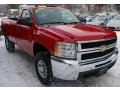 Victory Red - Silverado 3500HD Work Truck Regular Cab 4x4 Photo No. 13