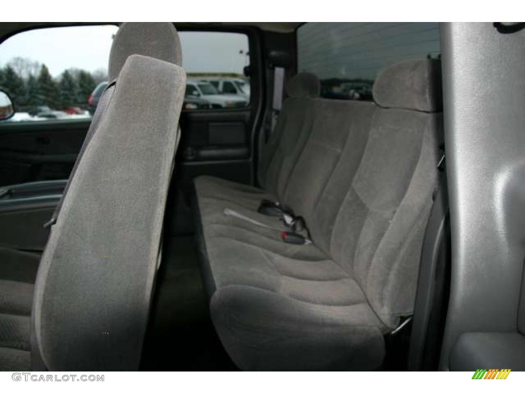 2003 Silverado 2500HD LS Extended Cab 4x4 - Black / Dark Charcoal photo #8