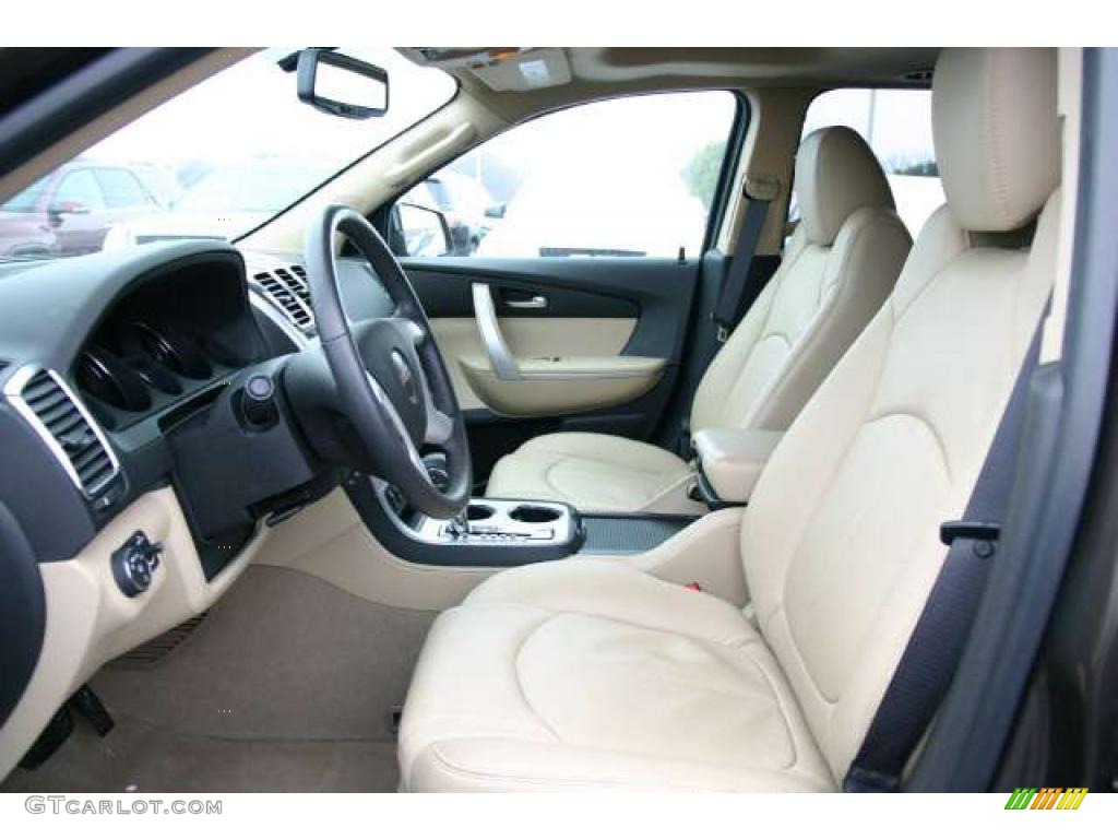Cashmere Interior 2010 GMC Acadia SLT AWD Photo #44184943