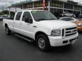 Oxford White 2005 Ford F250 Super Duty XLT Crew Cab