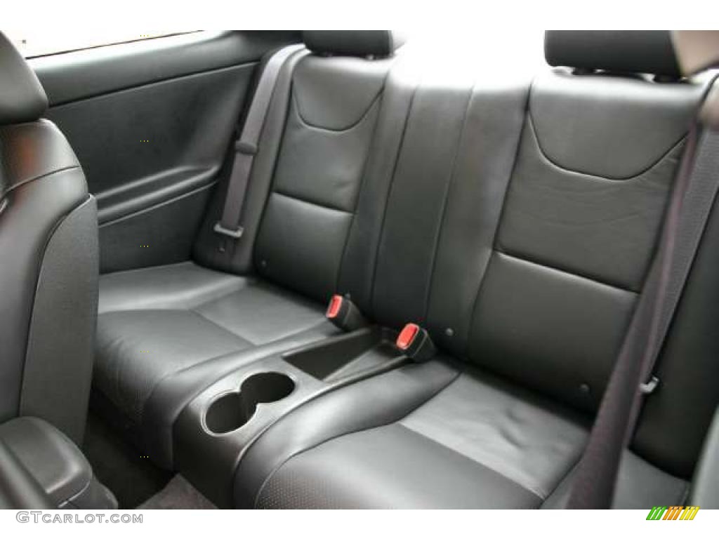Ebony Black Interior 2008 Pontiac G6 GXP Coupe Photo #44185279