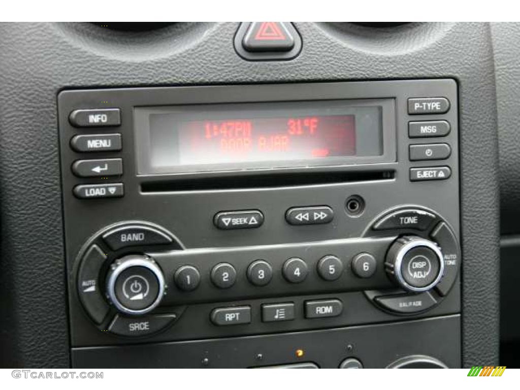 2008 Pontiac G6 GXP Coupe Controls Photo #44185355