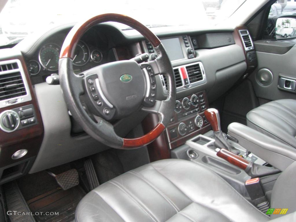Charcoal/Jet Interior 2005 Land Rover Range Rover HSE Photo #44187843