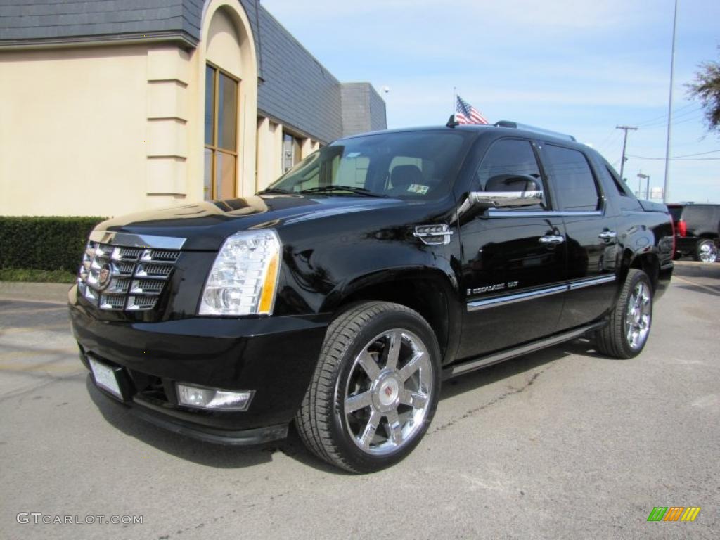 Black Raven 2009 Cadillac Escalade EXT AWD Exterior Photo #44189563