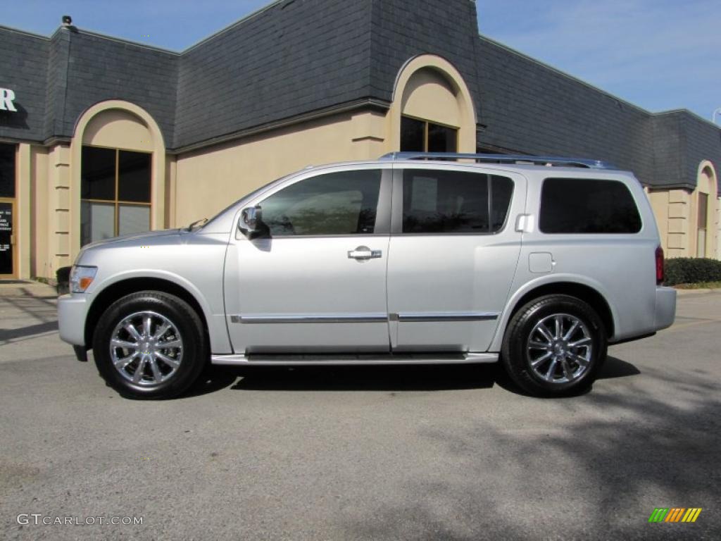 Silver Indulgence 2010 Infiniti QX 56 Exterior Photo #44190563