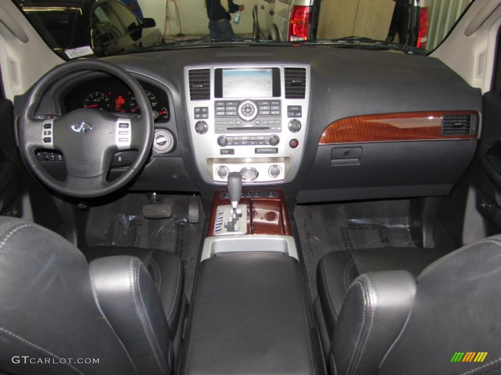 2010 Infiniti QX 56 Graphite Dashboard Photo #44190655
