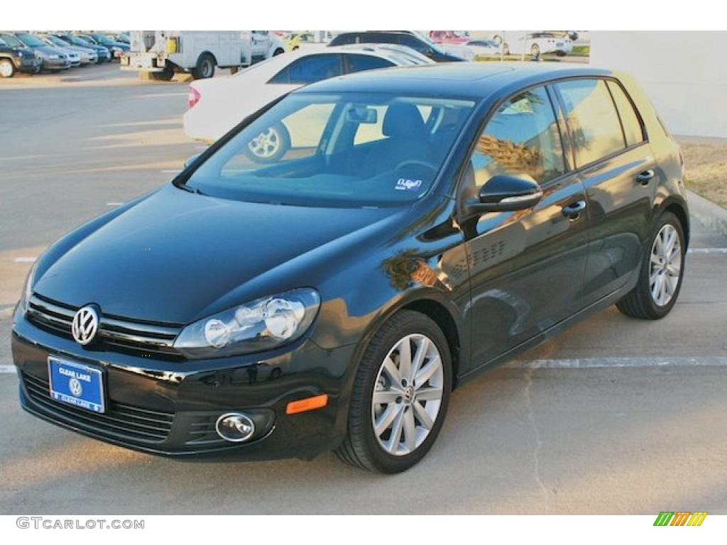 Black 2011 Volkswagen Golf 4 Door TDI Exterior Photo #44190771