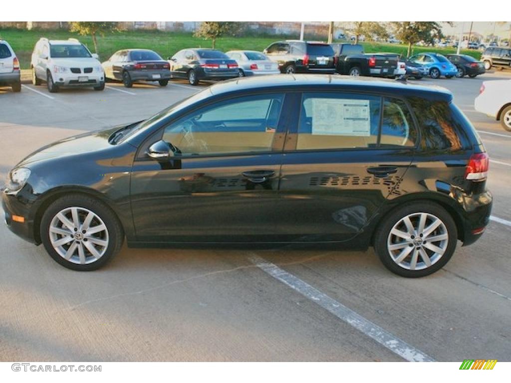 Black 2011 Volkswagen Golf 4 Door TDI Exterior Photo #44190783