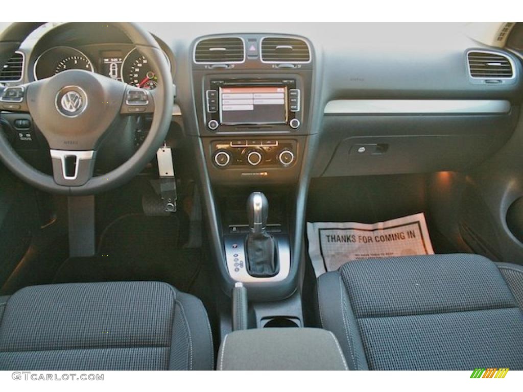 2011 Volkswagen Golf 4 Door TDI Titan Black Dashboard Photo #44190875