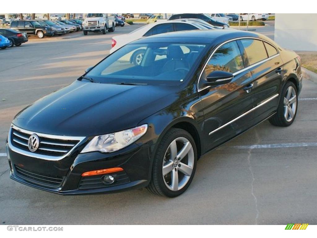 Deep Black Metallic 2011 Volkswagen CC Lux Exterior Photo #44191411