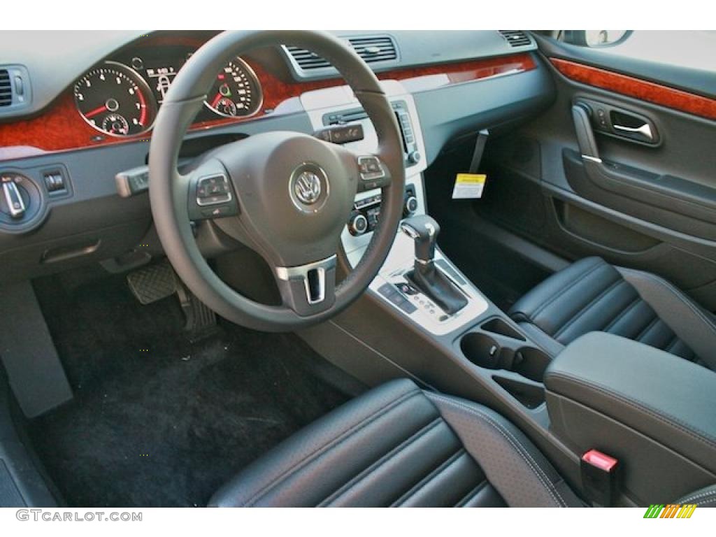 Black Interior 2011 Volkswagen CC Lux Photo #44191463