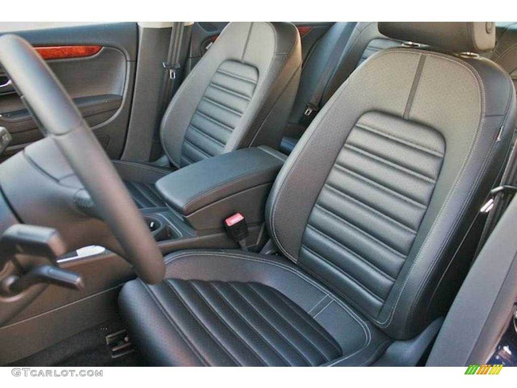 Black Interior 2011 Volkswagen CC Lux Photo #44191475