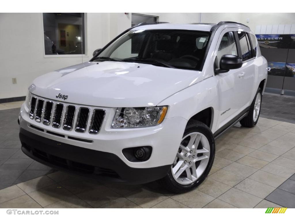 Bright White 2011 Jeep Compass 2.4 Limited Exterior Photo #44191567