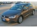 2011 Toffee Brown Metallic Volkswagen Jetta SE Sedan  photo #3