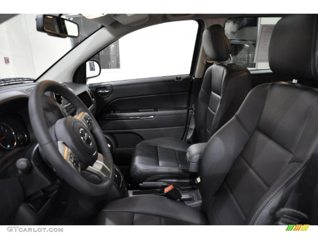 Dark Slate Gray Interior 2011 Jeep Compass 2.4 Limited Photo #44191655
