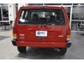 2000 Flame Red Jeep Cherokee SE  photo #7