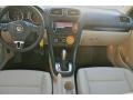Cornsilk Beige 2011 Volkswagen Jetta TDI SportWagen Dashboard