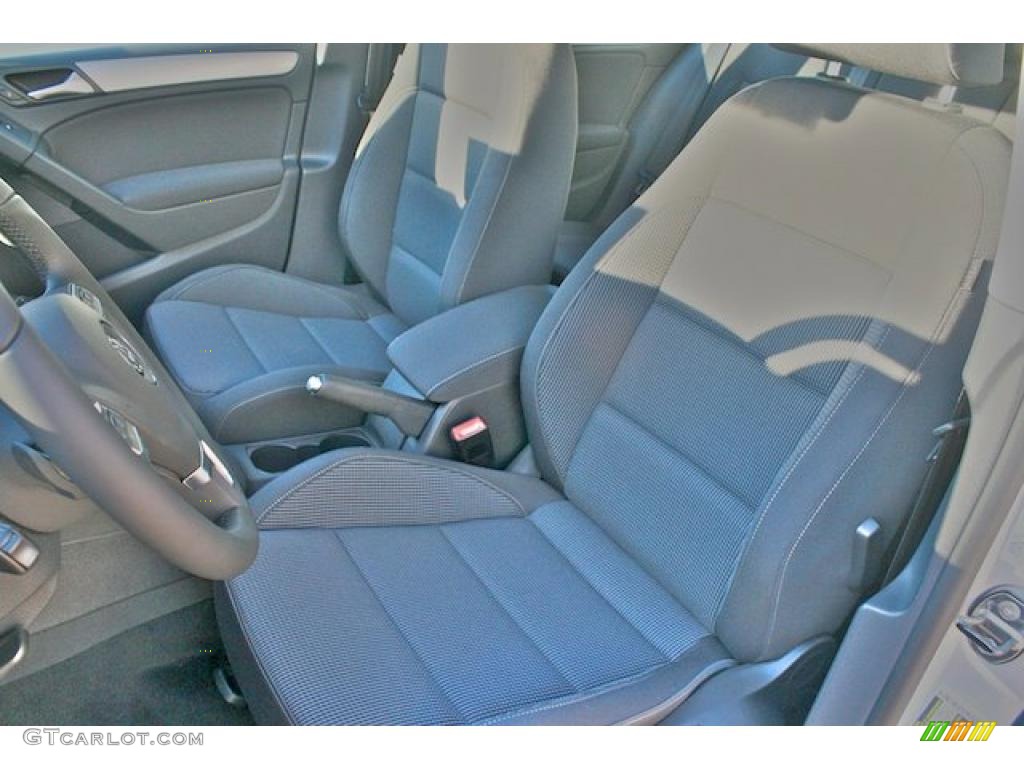 Titan Black Interior 2011 Volkswagen Golf 4 Door TDI Photo #44192749