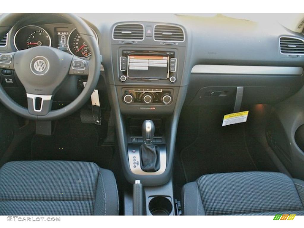 2011 Volkswagen Golf 4 Door TDI Titan Black Dashboard Photo #44192771