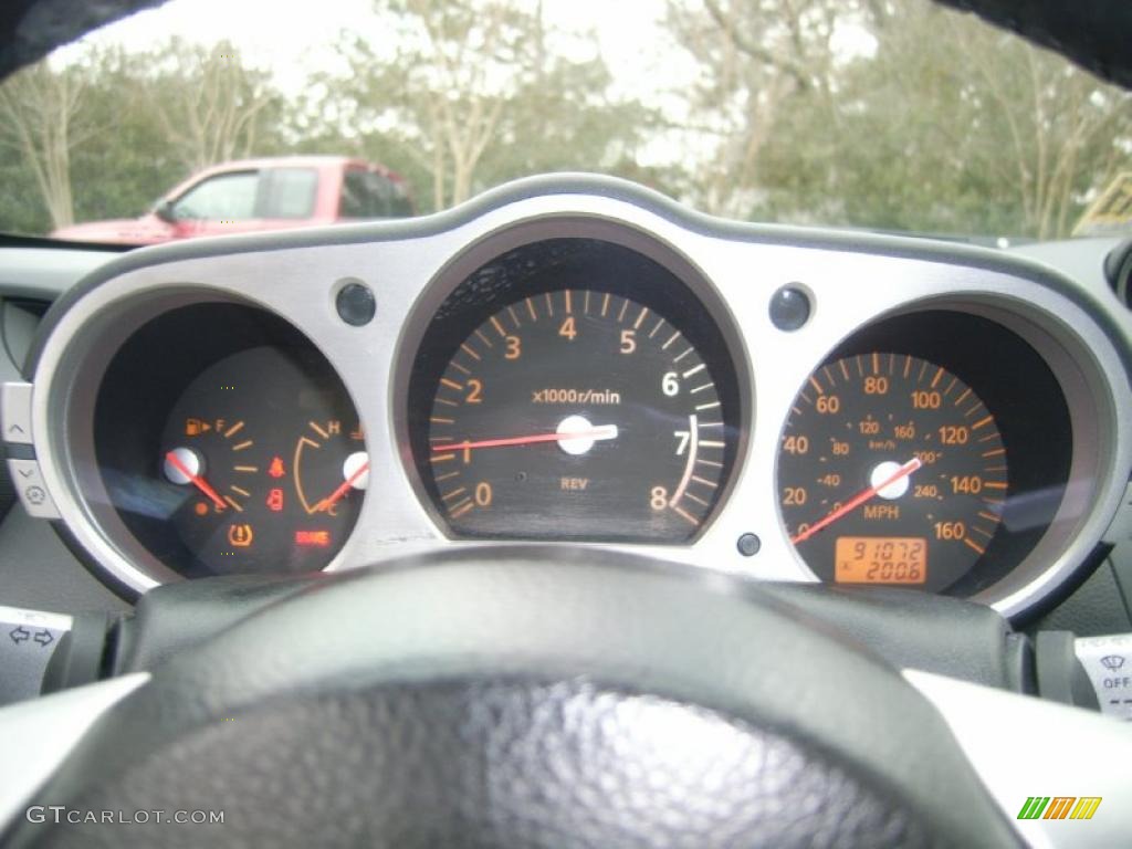 2004 Nissan 350Z Touring Coupe Gauges Photo #44193271