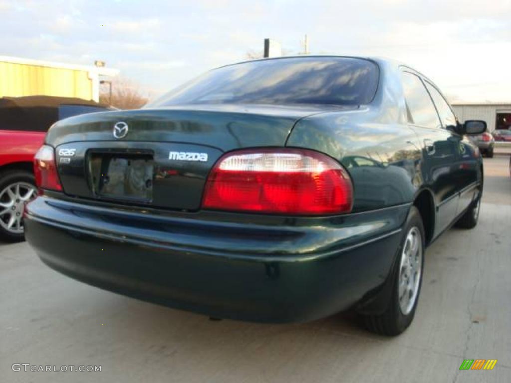 2001 626 ES - Freeport Green Metallic / Beige photo #5