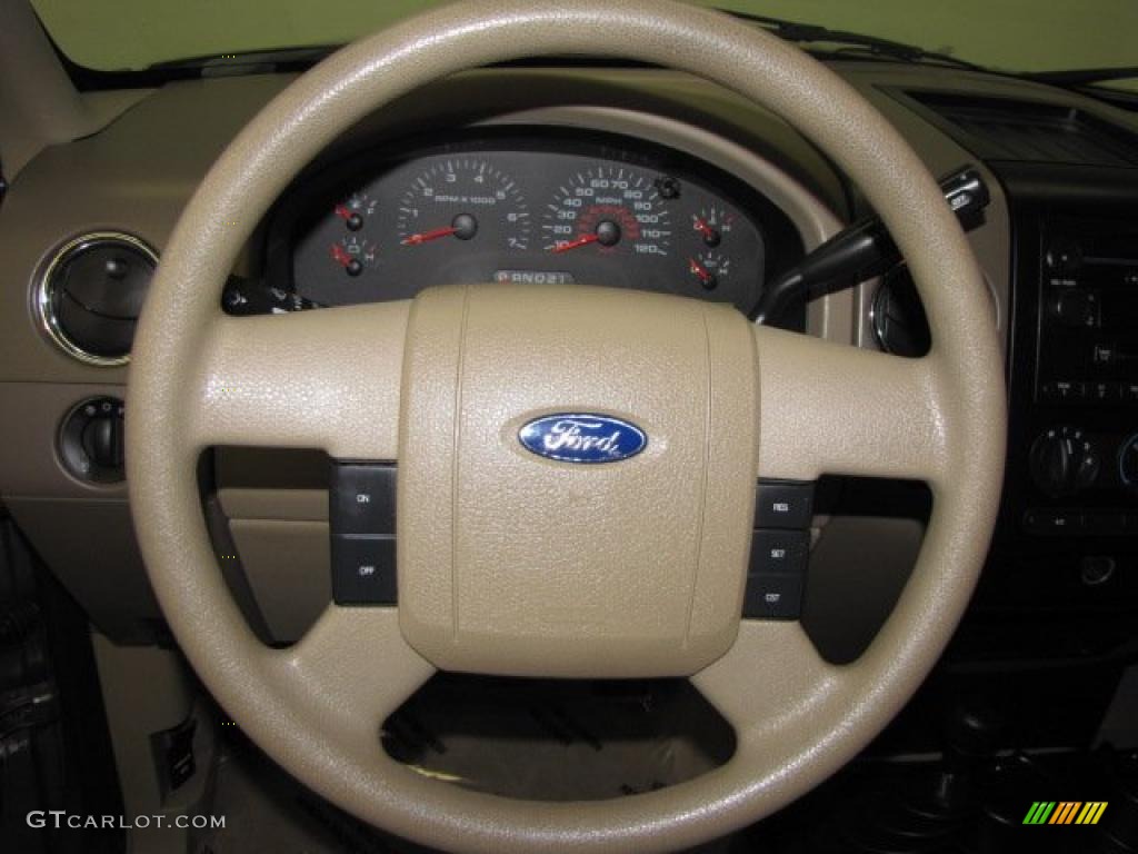 2006 F150 XLT SuperCab 4x4 - Arizona Beige Metallic / Tan photo #7