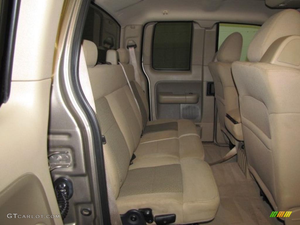 2006 F150 XLT SuperCab 4x4 - Arizona Beige Metallic / Tan photo #13