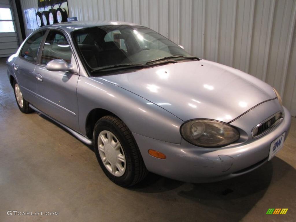 Light Denim Blue Metallic Mercury Sable