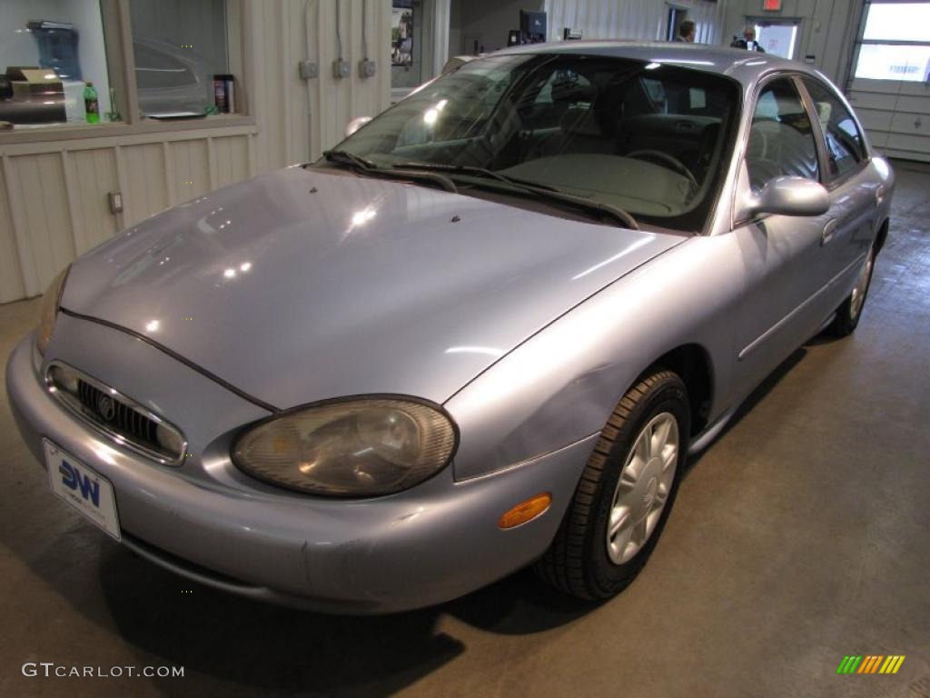 1998 Sable LS Sedan - Light Denim Blue Metallic / Medium Graphite photo #2