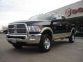 2011 Brilliant Black Crystal Pearl Dodge Ram 2500 HD Laramie Crew Cab 4x4  photo #7