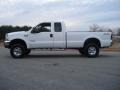 2001 Oxford White Ford F250 Super Duty XLT SuperCab 4x4  photo #6