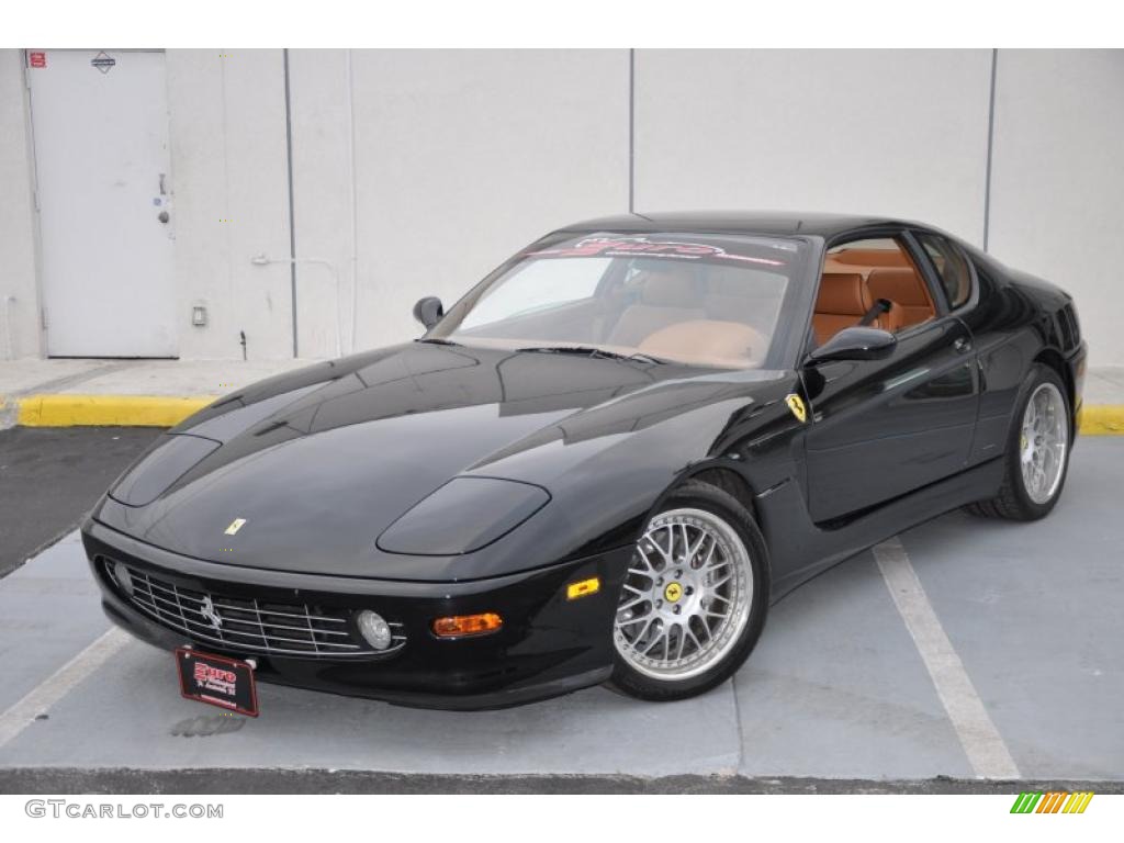 Black 2001 Ferrari 456M GTA Exterior Photo #44197389