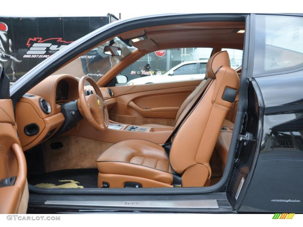 Tan Interior 2001 Ferrari 456M GTA Photo #44197457