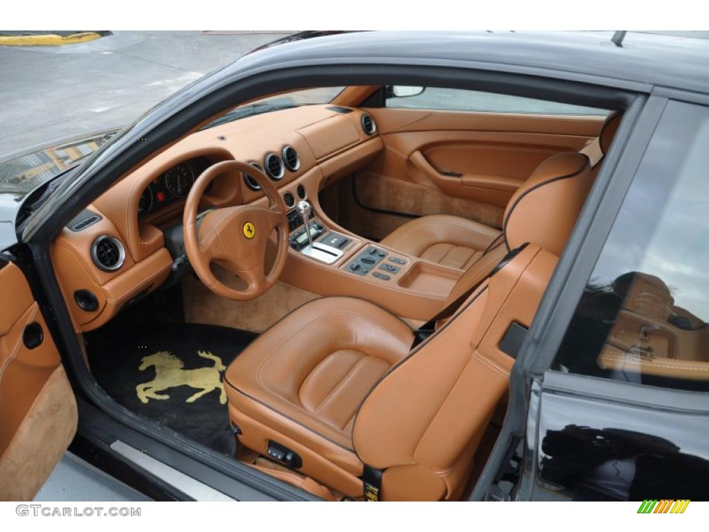 Tan Interior 2001 Ferrari 456M GTA Photo #44197465