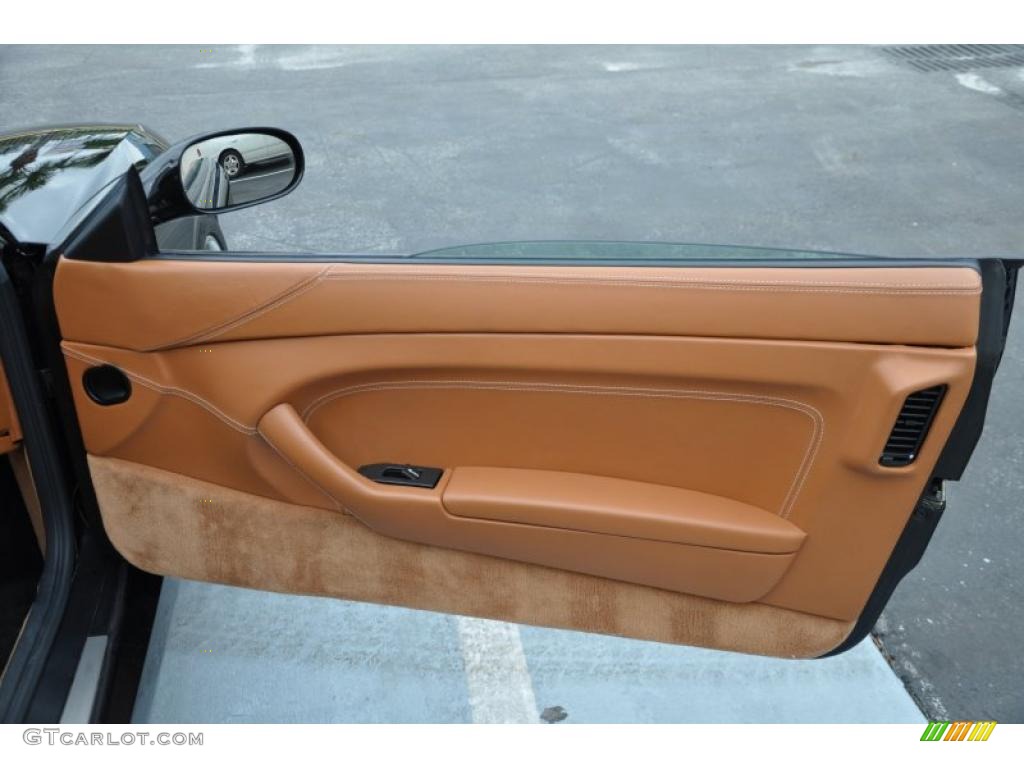 2001 Ferrari 456M GTA Tan Door Panel Photo #44197485