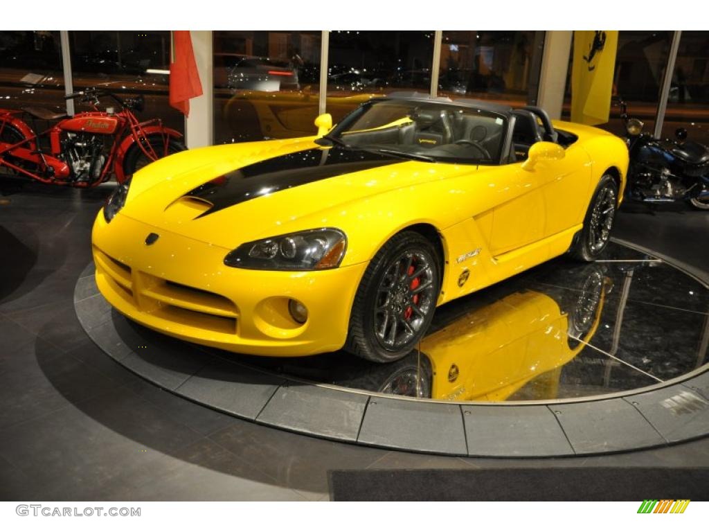 2005 Viper SRT10 VCA Special Edition - Viper Race Yellow / Black photo #4