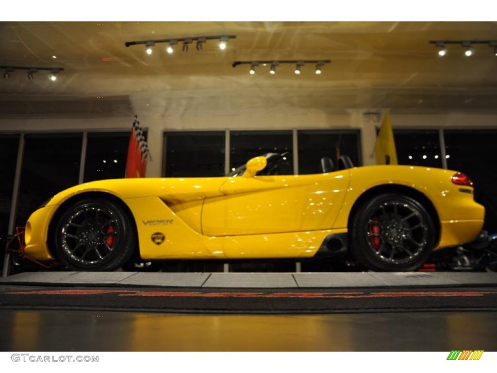 2005 Viper SRT10 VCA Special Edition - Viper Race Yellow / Black photo #5