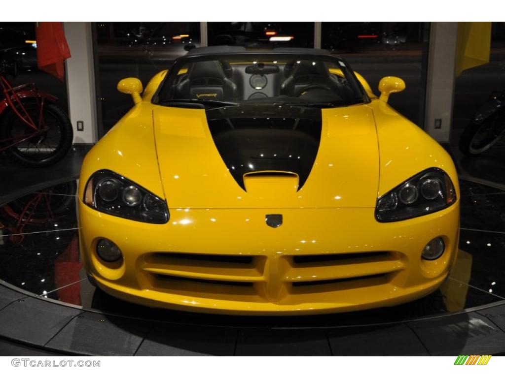 2005 Viper SRT10 VCA Special Edition - Viper Race Yellow / Black photo #6