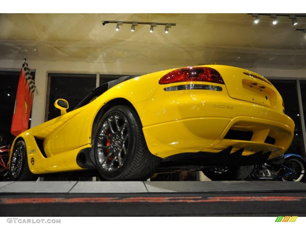 2005 Viper SRT10 VCA Special Edition - Viper Race Yellow / Black photo #7