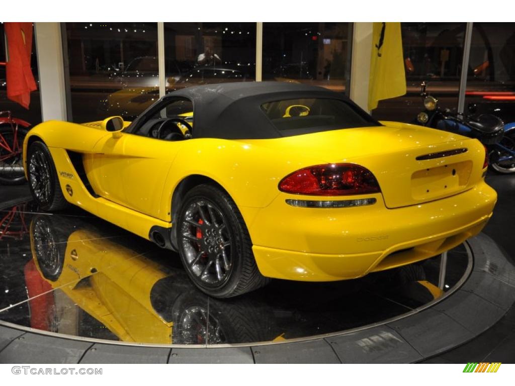 2005 Viper SRT10 VCA Special Edition - Viper Race Yellow / Black photo #9