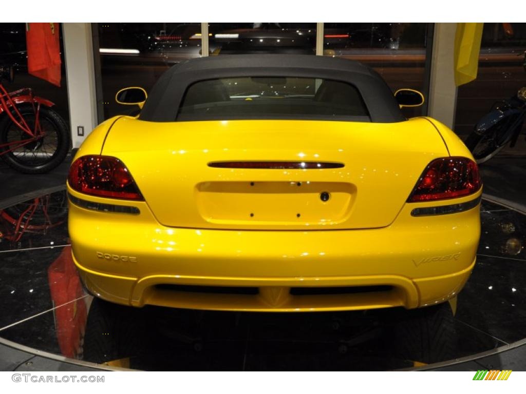 2005 Viper SRT10 VCA Special Edition - Viper Race Yellow / Black photo #10
