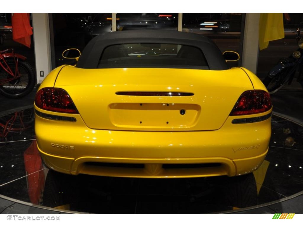 2005 Viper SRT10 VCA Special Edition - Viper Race Yellow / Black photo #11