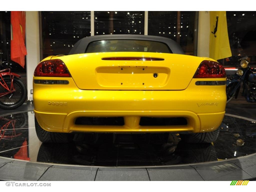 2005 Viper SRT10 VCA Special Edition - Viper Race Yellow / Black photo #12
