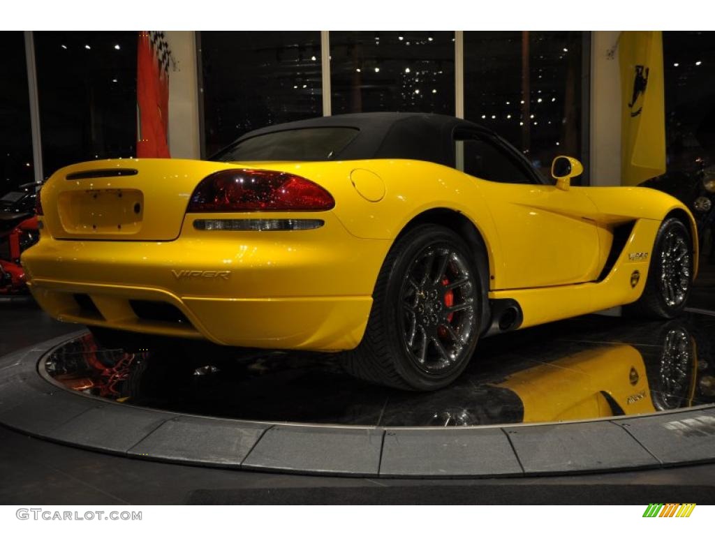 2005 Viper SRT10 VCA Special Edition - Viper Race Yellow / Black photo #15
