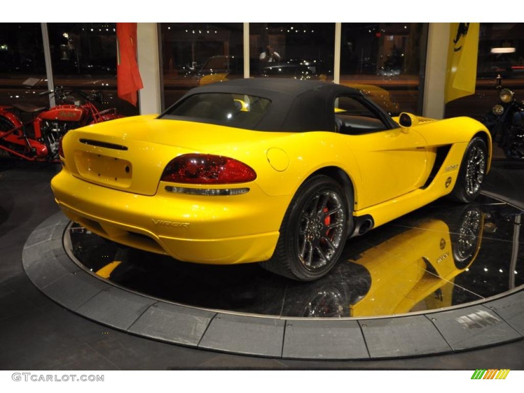 2005 Viper SRT10 VCA Special Edition - Viper Race Yellow / Black photo #16