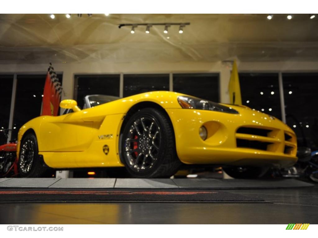 2005 Viper SRT10 VCA Special Edition - Viper Race Yellow / Black photo #28